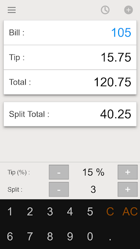 Tip Calculator Pro ekran görüntüsü
