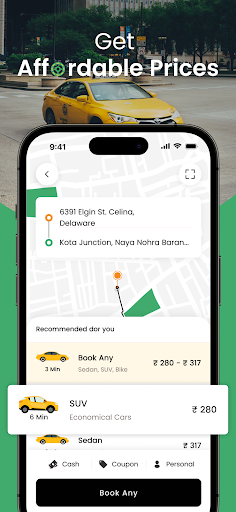 Android application Road screenshort