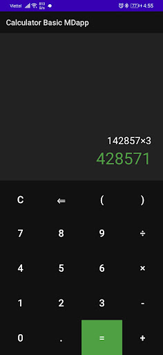 Calculator Basic MDapp