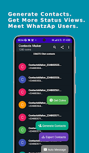 Chat Contacts Generator