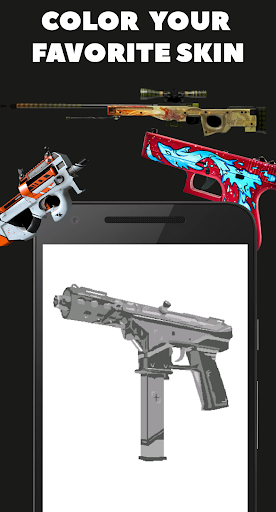 CS:GO Pixel Art Coloring Screen 3