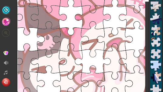 Kuromi Game jigsaw Puzzle