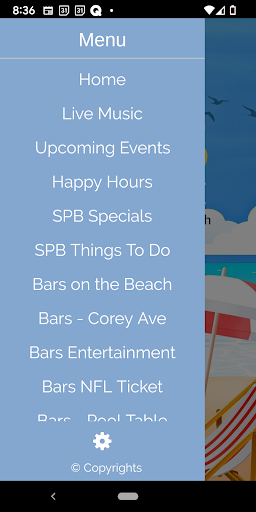 SPB FUN PAGE Screen 2