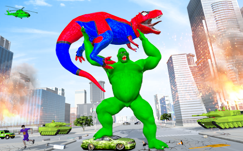 Angry Dinosaur Rampage Gorilla Animal City Smasher 1.48 Screenshots 20