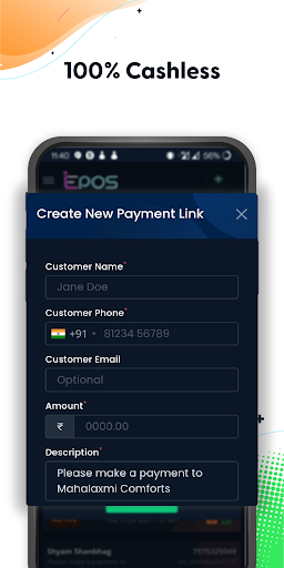 Android application Impact e-POS - Lightning Fast screenshort