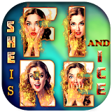 Fire Text Photo Collage Editor icon