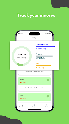 FitBro - Calorie Counter Screenshot 3 - AppWisp.com
