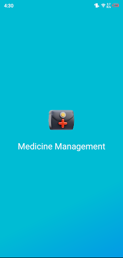 Android application Demo Medicine Management screenshort