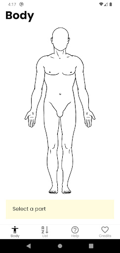 Android application Nerve Block screenshort