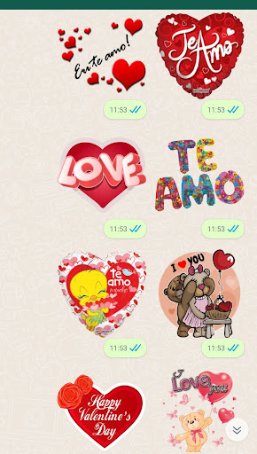 Stickers de amor para whatsapp Screenshot 1 - AppWisp.com