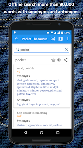 Pocket Thesaurus Unknown