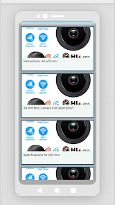A9 Wifi Mini Camera app Guide 2.5.0 APK + Mod (Free purchase) for Android