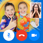 Cover Image of Download Video call with SWAN & NETO - Fake chat swanneo V7.2112 APK