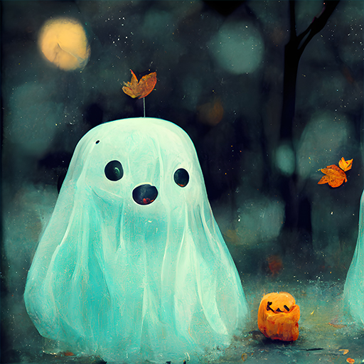 Halloween Puzzles Ghost  Icon