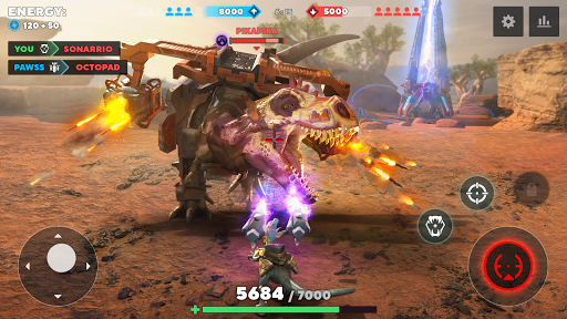 Dino Squad : jeu de tir à la troisième personne screenshots apk mod 1