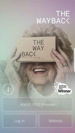 Android application The Wayback screenshort