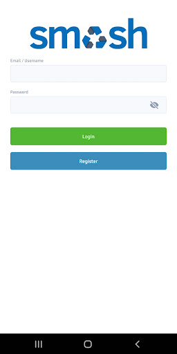 Android application BankSampah.id Mobile screenshort