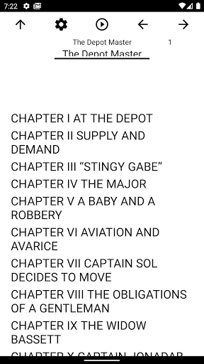 Android application Book, The Depot Master screenshort