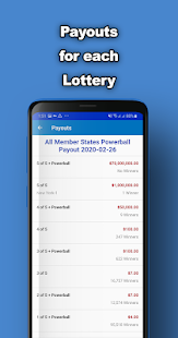Lottery Results: US Lottery Wi Screenshot