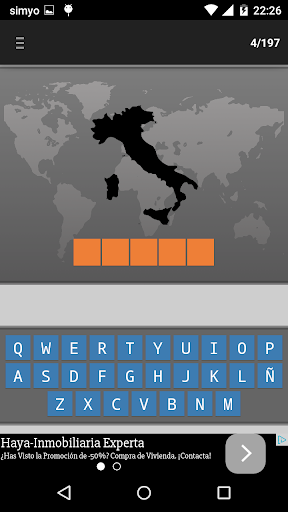 Country Silhouette Quiz