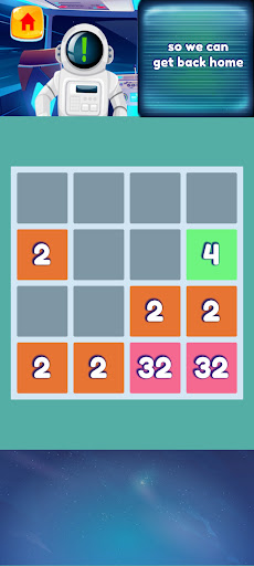 Space 2048 Screen 3