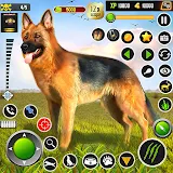 Dog Family Sim Animal Games icon