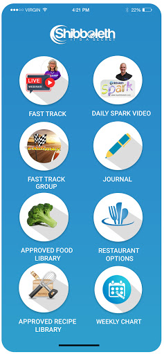 Shibboleth Food Journal Screen 3