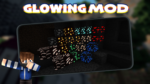 Glowing Ore Mod for Minecraft 4