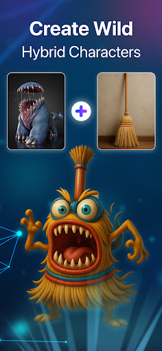 Screenshot of AI Hybrid Character Creator