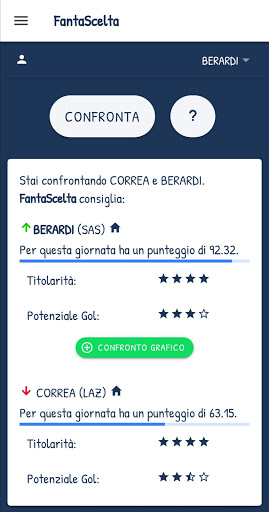 FantaScelta Pro Screen 2