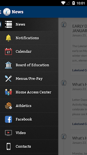 Android application Lakeland CSD screenshort