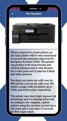 Epson L15150 WiFi guide Screen 3