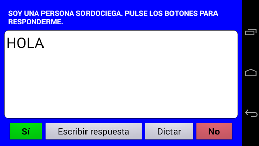 Comunicador Táctil ONCE Screen 3