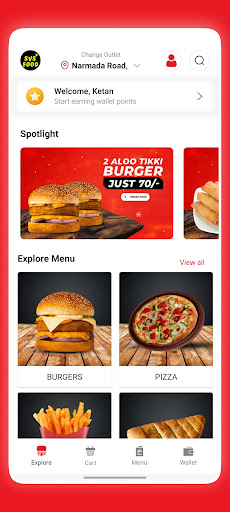 Android application SVS Food screenshort