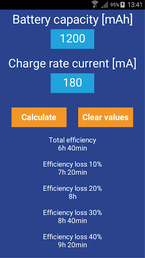 Android application Airsoft BB gun charge battery screenshort