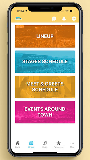 CMA Connect Screen 2