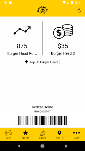 Burger Head Screen 3