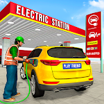Cover Image of Descargar Electric Station Car Park Game  APK