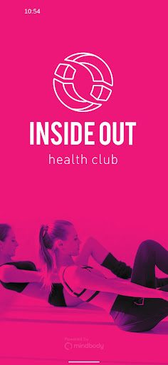 Android application Inside Out Health Club screenshort