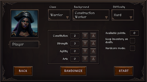 Pirate Dark: Survival RPG 2D Screen 2