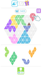 Captura de Pantalla 2 Tangram Triangle android