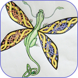 Dragonfly Tattoo Designs icon