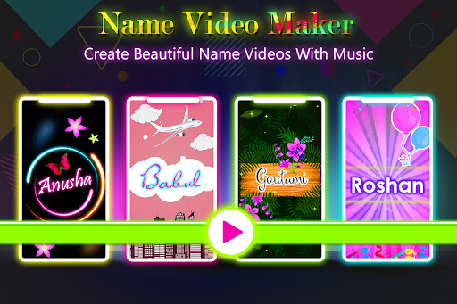 Name Video Maker With Song Screenshot 3 - AppWisp.com