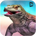 Cover Image of ダウンロード Angry Komodo Dragon: Epic RPG Survival Game 1 APK