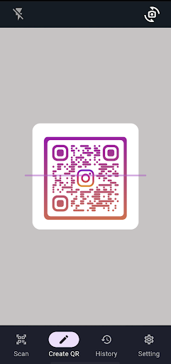 Android application QR Barcode Scanner & Generator screenshort