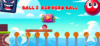 Ball 5 : Red Bounce Ball Hero - Screenshot 3
