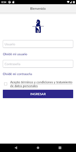 Android application Playa Azul screenshort