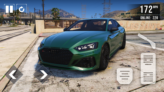 Audi Drift Simulator: RS5 Race