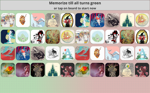 Picture Matching Memory Game