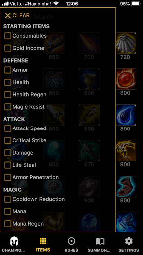 Platform for League of Legends